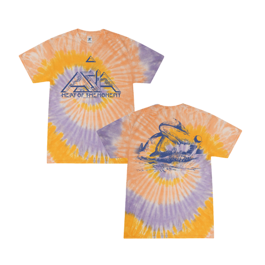 Orange TieDye Dragon T-Shirt